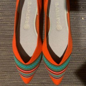 Rothy's Blaze Ribbon Stripe Points 10